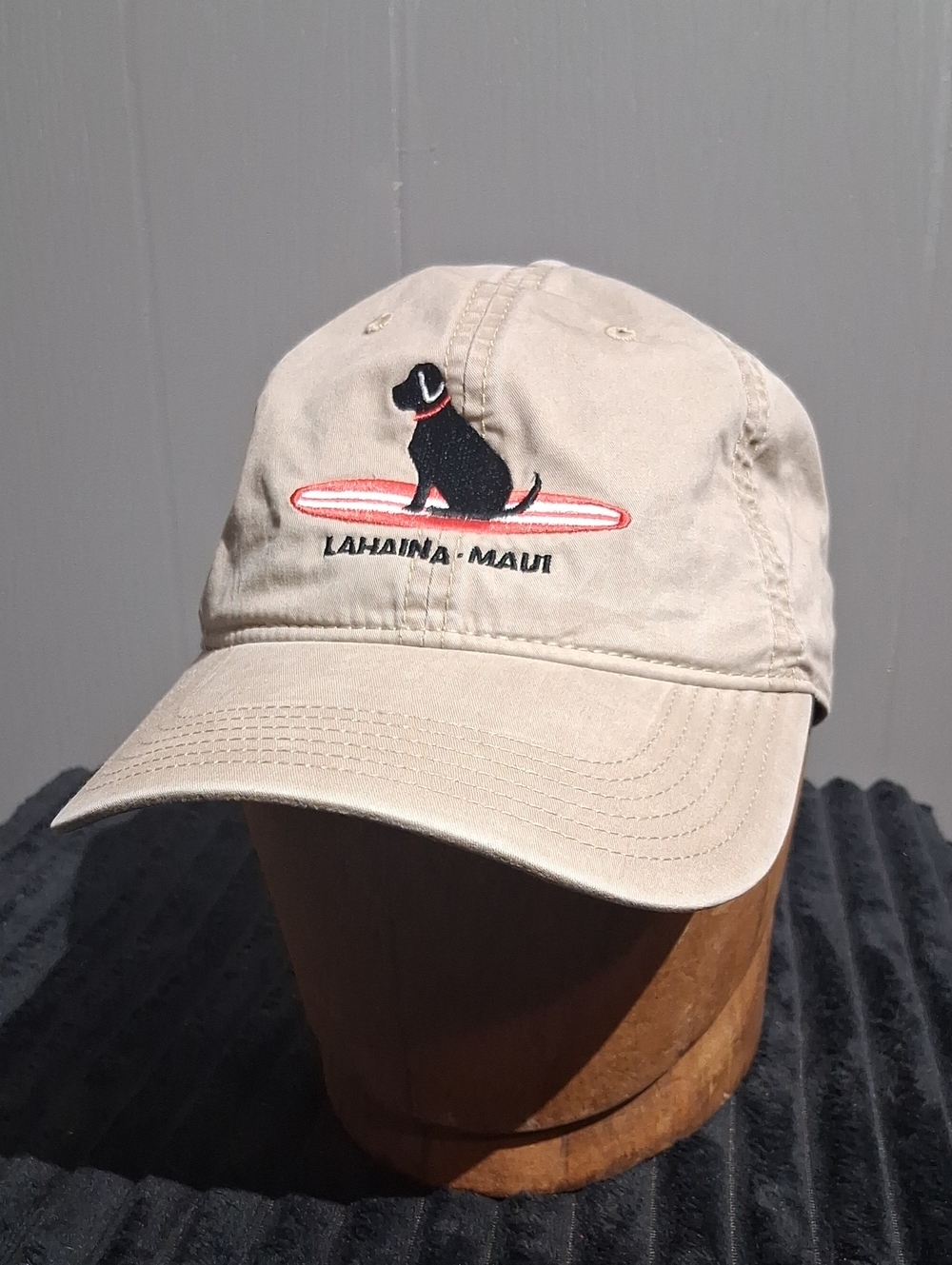Legacy Two-Tone Black and Beige Baseball Cap